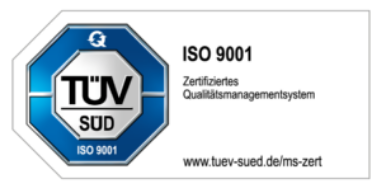 TUEV iso9001 Siegel