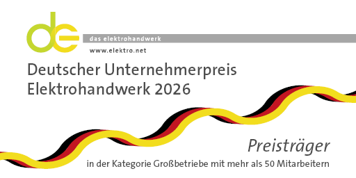 Deutscher Unternehmerpreis Elektrohandwerk 2026